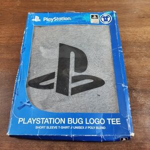 Sony Playstation Bug Logo Tee Size Large Unisex